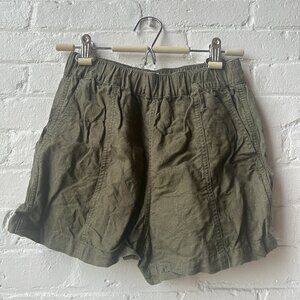 Madewell Linen Blend Easy Pull On Shorts